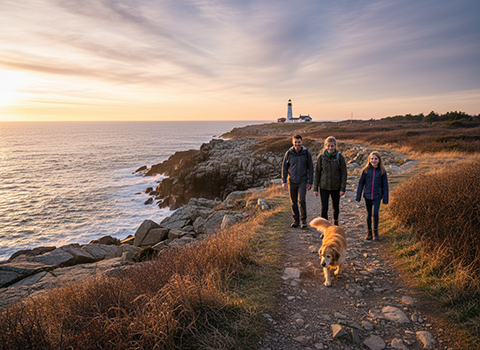 Beavertail State Park Coastal Trail